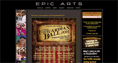 Desktop Screenshot of epicarts.org